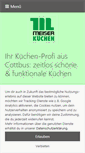Mobile Screenshot of meiser-kuechen.de